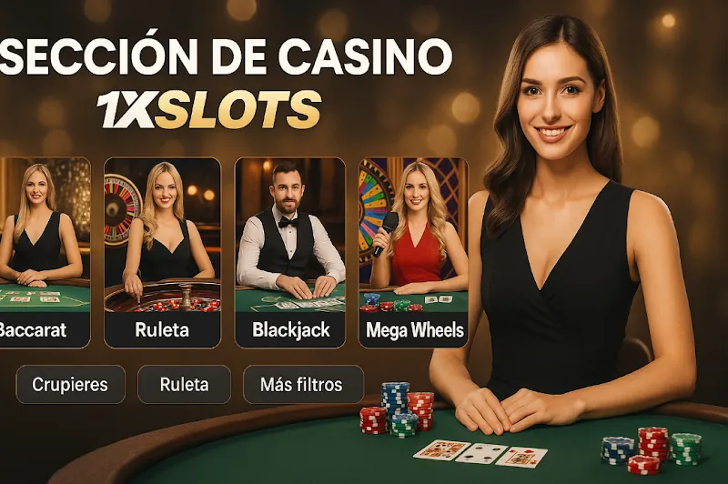 Catálogo de juegos en 1xSlots